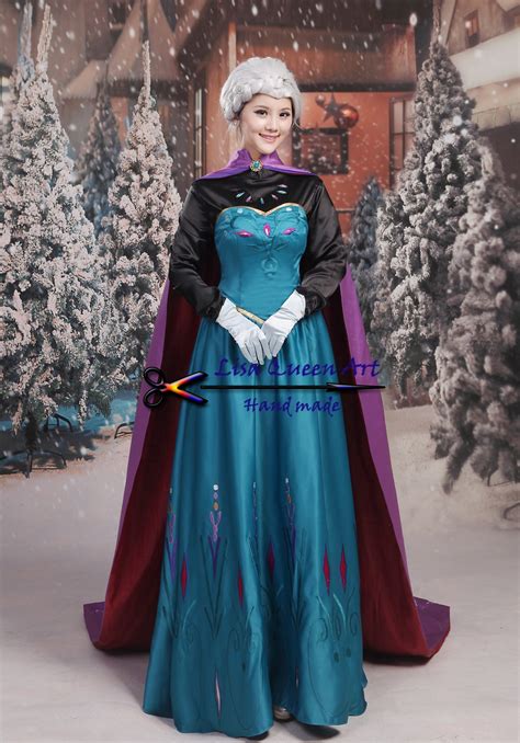 queen elsa cosplay dress